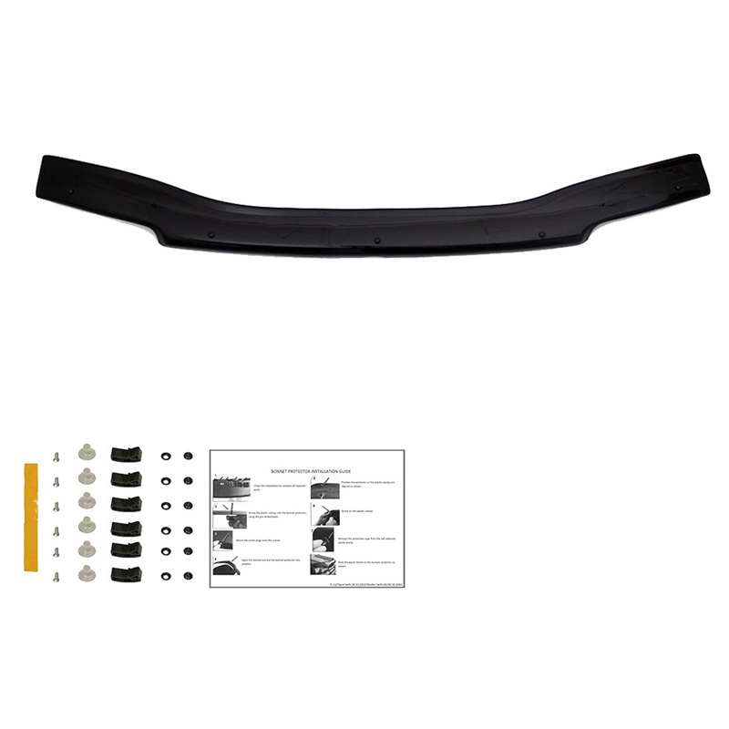 Protection du capot sur mesure pour Volkswagen Transporter T4 1991-2003 - Noir brillant