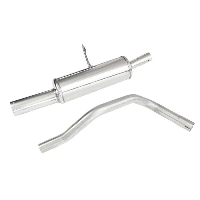 100% Inox Échappement Sport sur mesure pour Renault Megane Coupe/Cabrio 1.5 dCi (105cv) 2006- 80mm