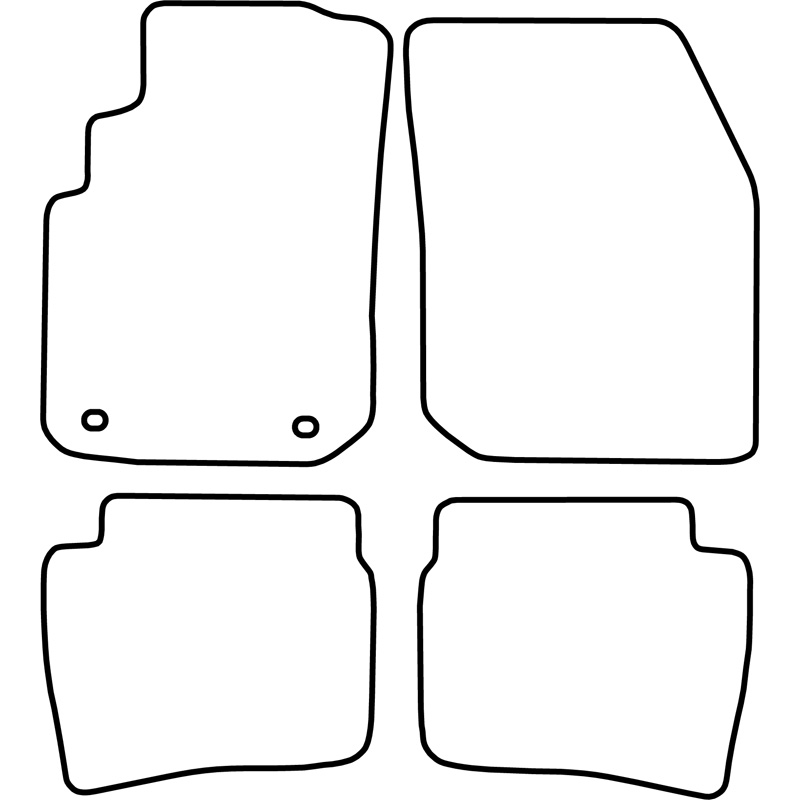 Set de tapis de sol sur mesure pour Nissan Primera 1996-2001