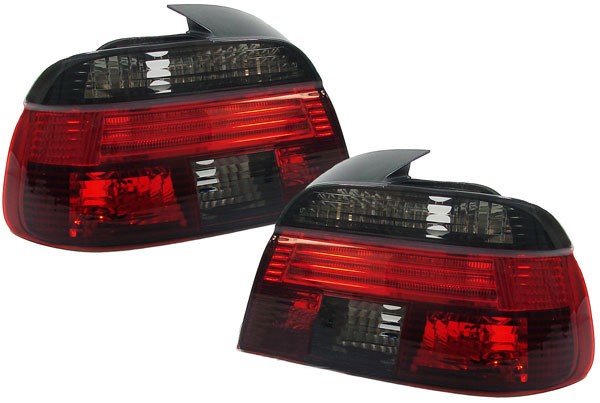 Feux arriere BMW E39 cristal rouges/de fumee