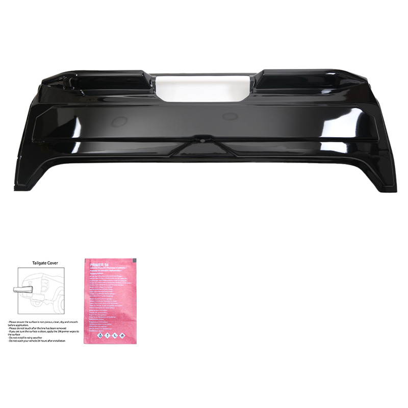 Protecteur de hayon sur mesure pour Ford Ranger T9 2022- - Noir brillant