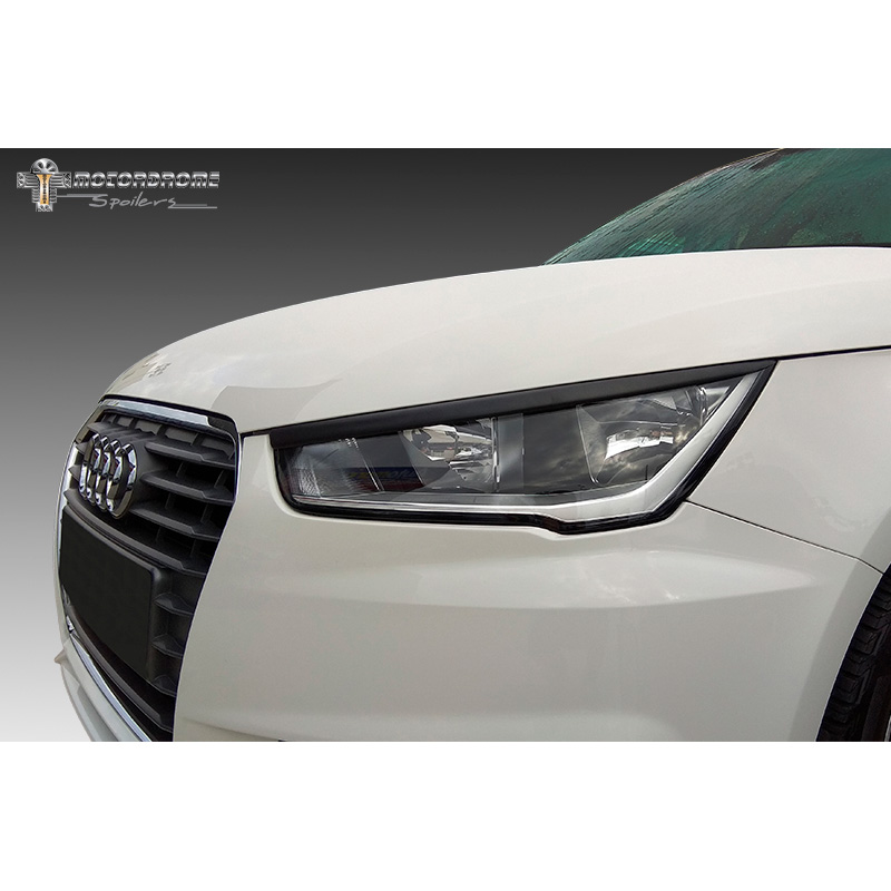 Casquettes de Phares sur mesure pour Audi A1 (8X) 3/5-portes 2010-2018 (ABS)