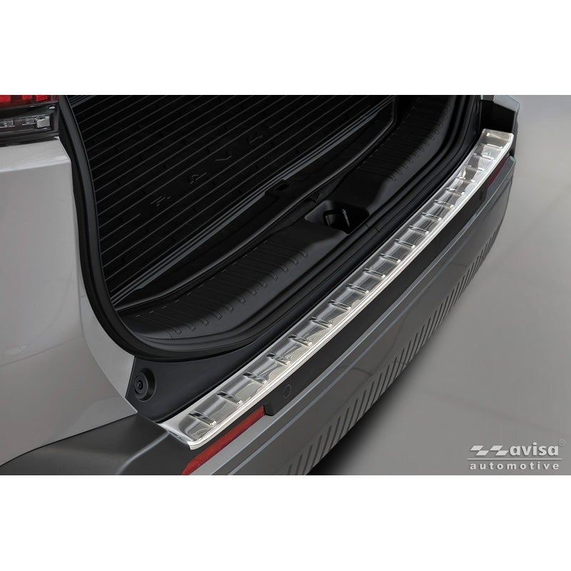 Avisa Protection de Seuil de Coffre Acier Inox sur mesure pour Toyota RAV4 VI (XA6) 2026- - Argent