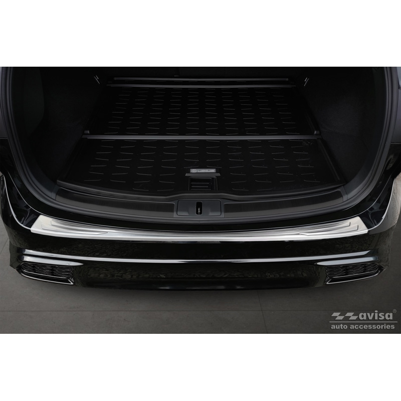 Protection de seuil arrière inox sur mesure pour Lexus RX V 2022-