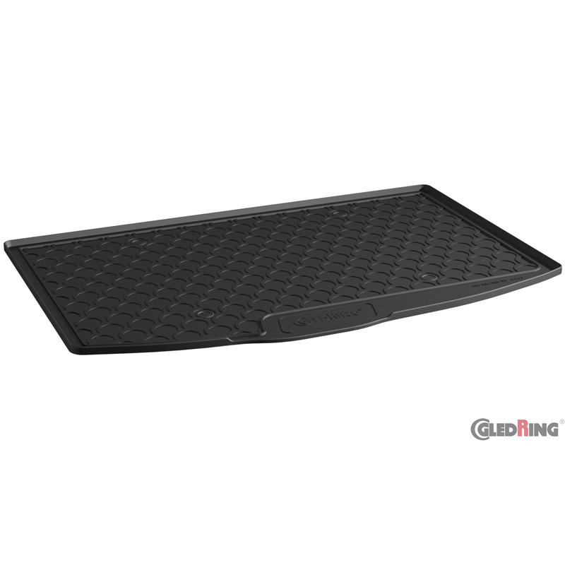 Coquille coffre-arrière Rubbasol (caoutchouc) sur mesure pour Kia Rio (YB) 5-portes 2017- (Sol en bas)