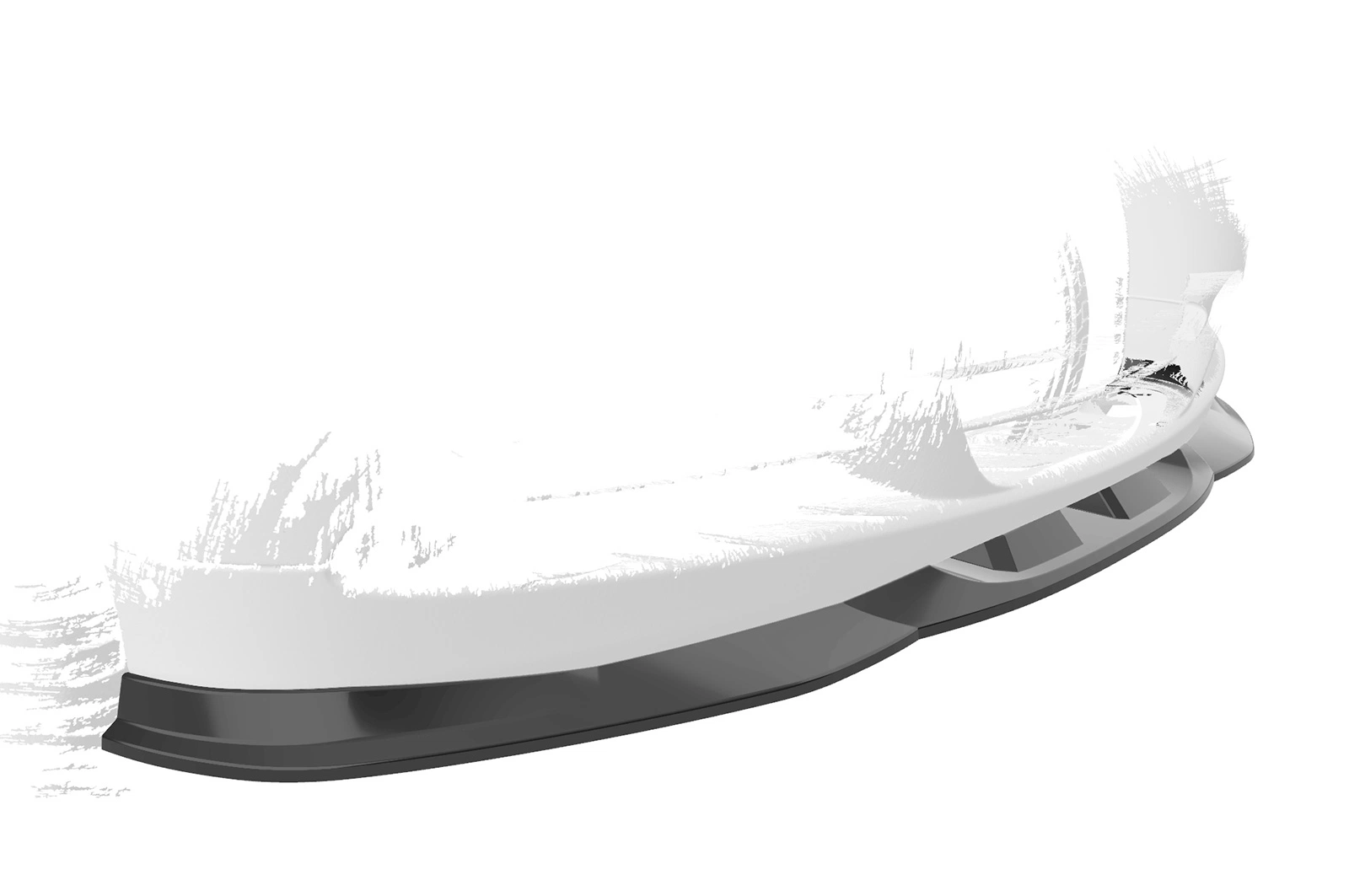 Voorspoiler passend voor BMW 3er (E90/E91) Limousine en Touring Glans Zwart – CSR Automotive