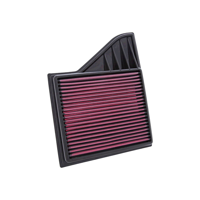 K&N Filtre à air de remplacement sur mesure pour Ford Mustang (GT) 3.7, 4.6 V8 2010-2014 (33-2431)