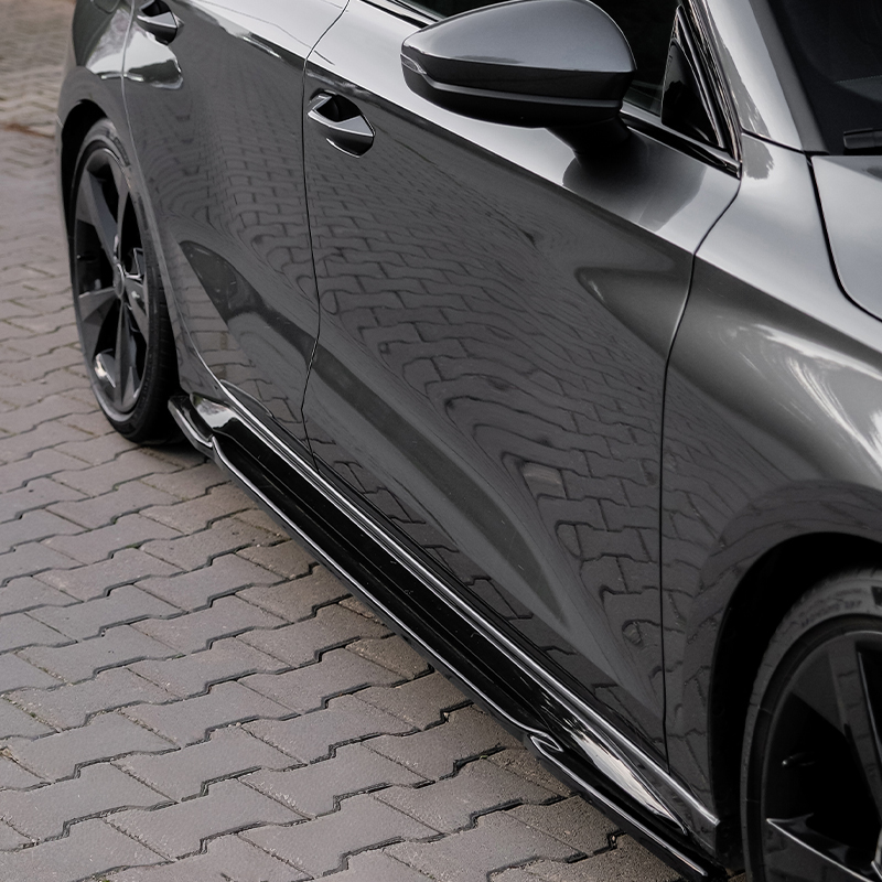 Oneway Kit carrosserie complet sur mesure pour Audi A3 (8Y) Sedan S-Line/S3 Facelift 2025- - Noir brillant
