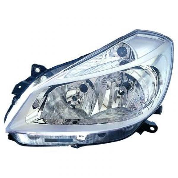 Koplamp links CLIO 05-08 VALEO H7+H7