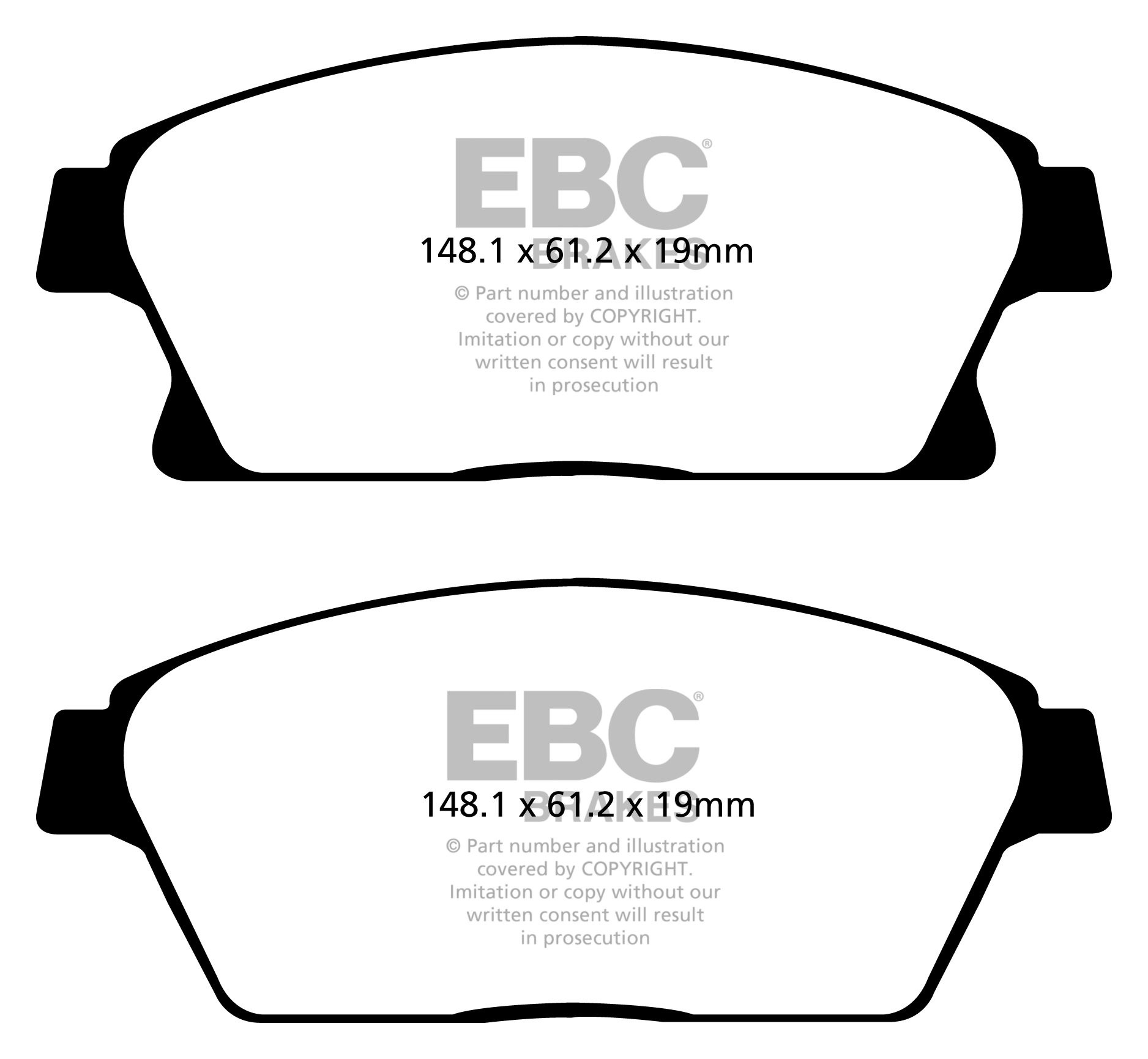 EBC Brakes OPEL Astra J 1.3 TD 2009-.. Remblokken voorzijde