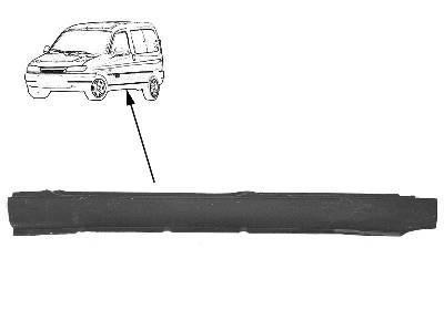 dorpel, links Peugeot Partner, 2002-2008
