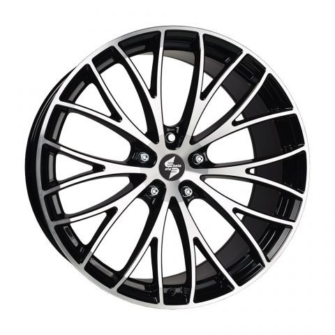 Velgen EtaBeta Piuma zwart polish 11x19 5x120 ET35