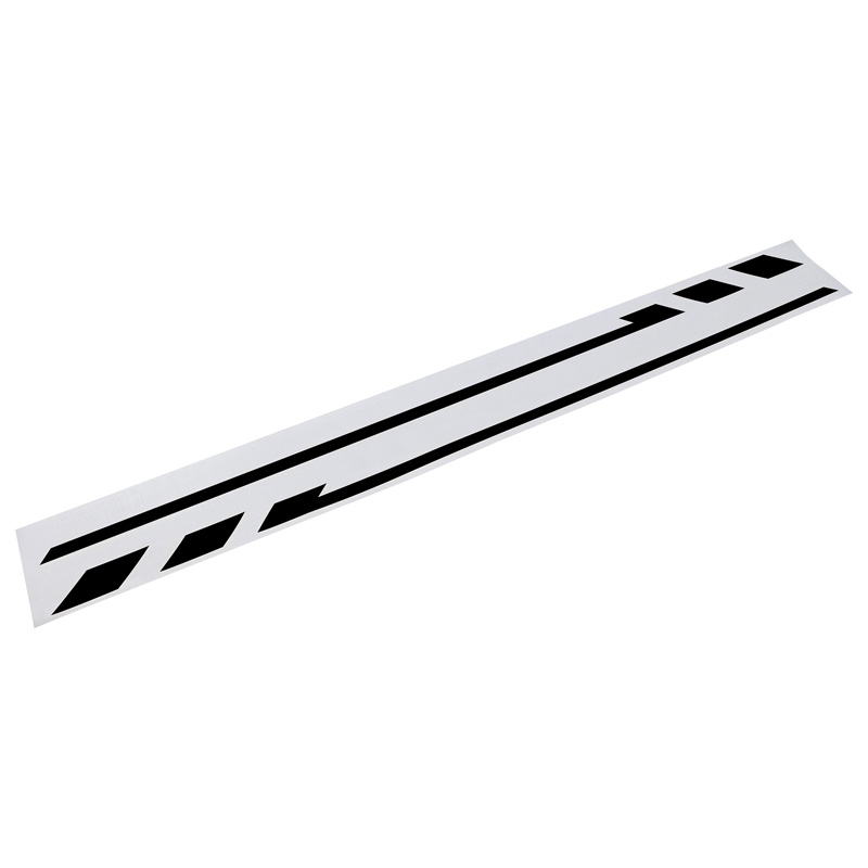 Foliatec PIN-Striping pour Coques de Rétroviseurs noir - Largeur = 1,3cm: 2x 35,5cm