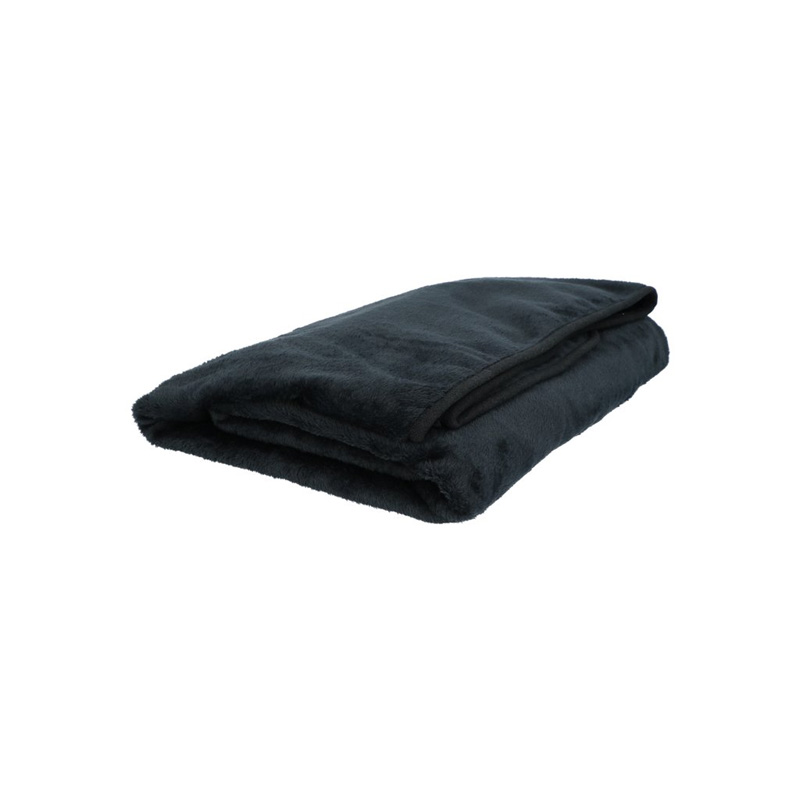 Carpoint Couverture de voyage & Coussin de voyage Noir 2 en 1
