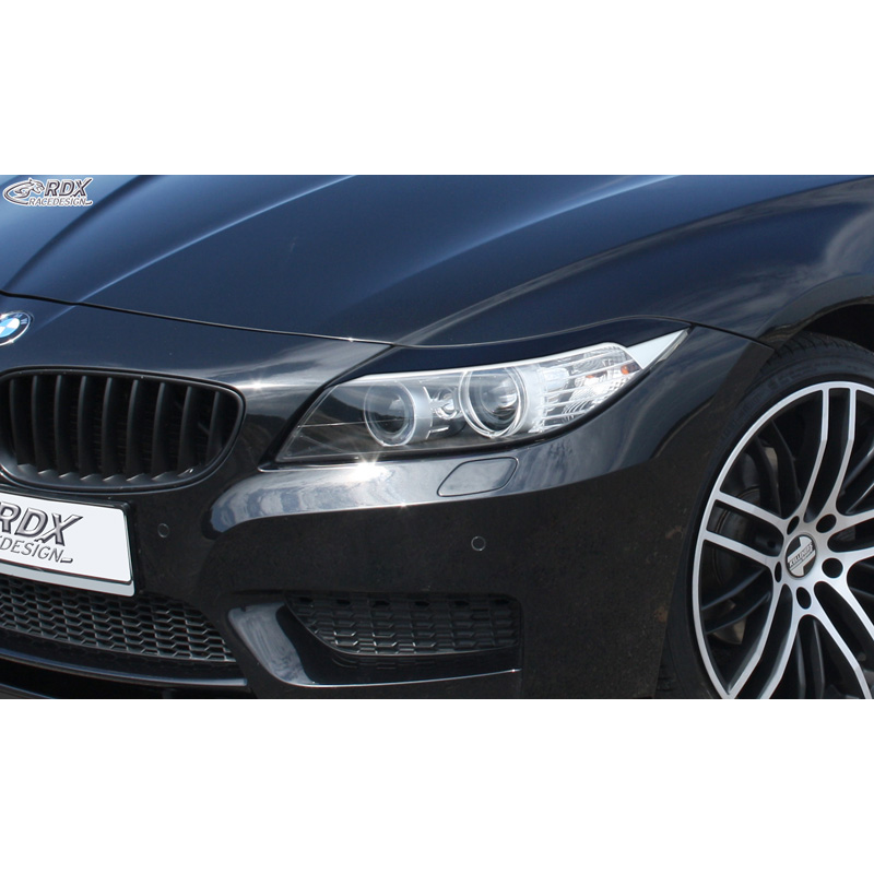 RDX Spoilers de phares sur mesure pour BMW Z4 (E89) 2009-2016 (ABS Noir Brillant)
