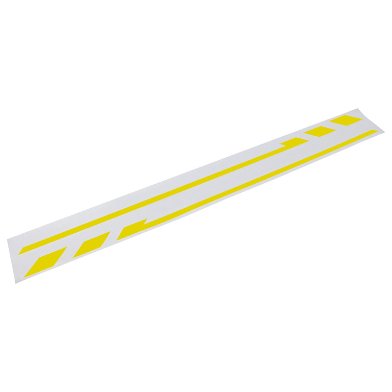 Foliatec PIN-Striping pour Coques de Rétroviseurs jaune - Largeur = 1,3cm: 2x 35,5cm