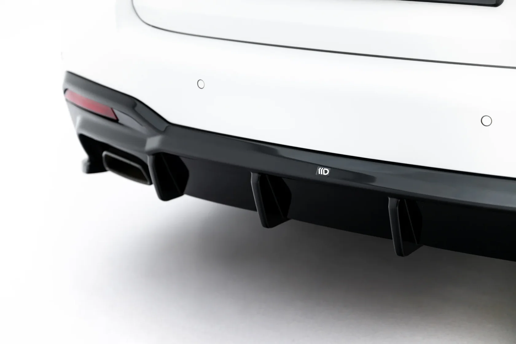 Diffuser passend voor BMW 5 M-Pack Sedan / Touring G30 / G31 / G30 Facelift / G31 Facelift
