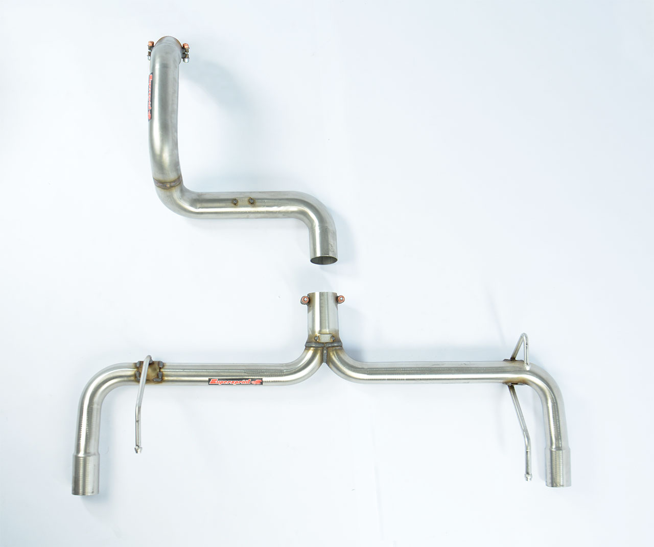 595 ABARTH 1.4T "Turismo/Competizione" (160 Hp) ' 12 -> ' 15 Rear pipe kit Right - Left (Muffler del