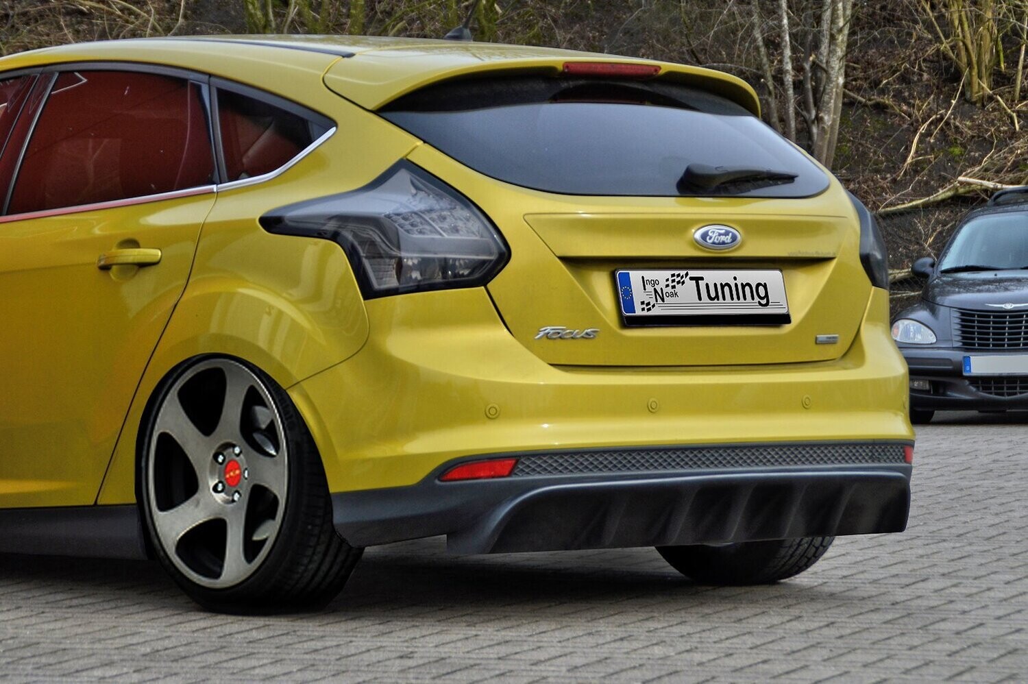 Achterschort achterdiffusor Ford Focus DYB 2010-2014