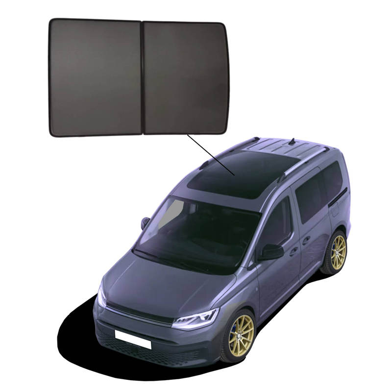 SunClip Pare-Soleil pour Toit Panoramique sur mesure pour Volkswagen Caddy V MPV 2020- & Ford Tourneo Connect MPV 2022-
