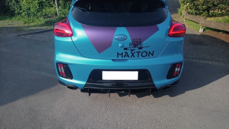 Achter Diffuser Kia Cee'd / Pro Cee'd GT MK2 (Racing)