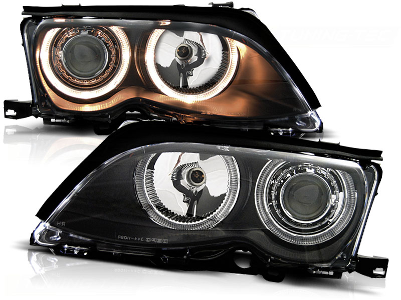 Phares BMW E46 (9.01>) Angel Eyes
