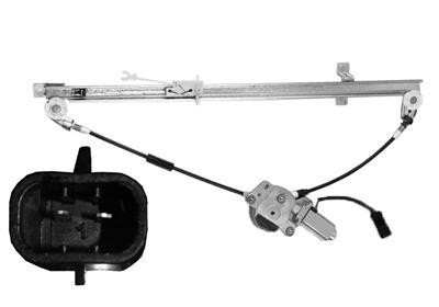 raammechanisme, incl motor, links Citroen Jumper, 2002-2006