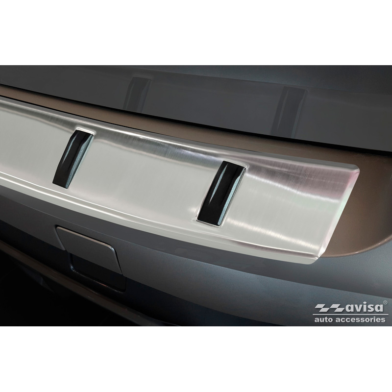 Protection de seuil arrière inox sur mesure pour BMW X5 (G05) M-Sport 2018- 'STRONG EDITION'