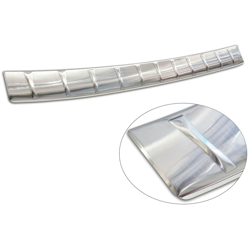 Avisa Protection de Seuil de Coffre Acier Inox sur mesure pour Skoda Superb IV Liftback 2024- - Argent