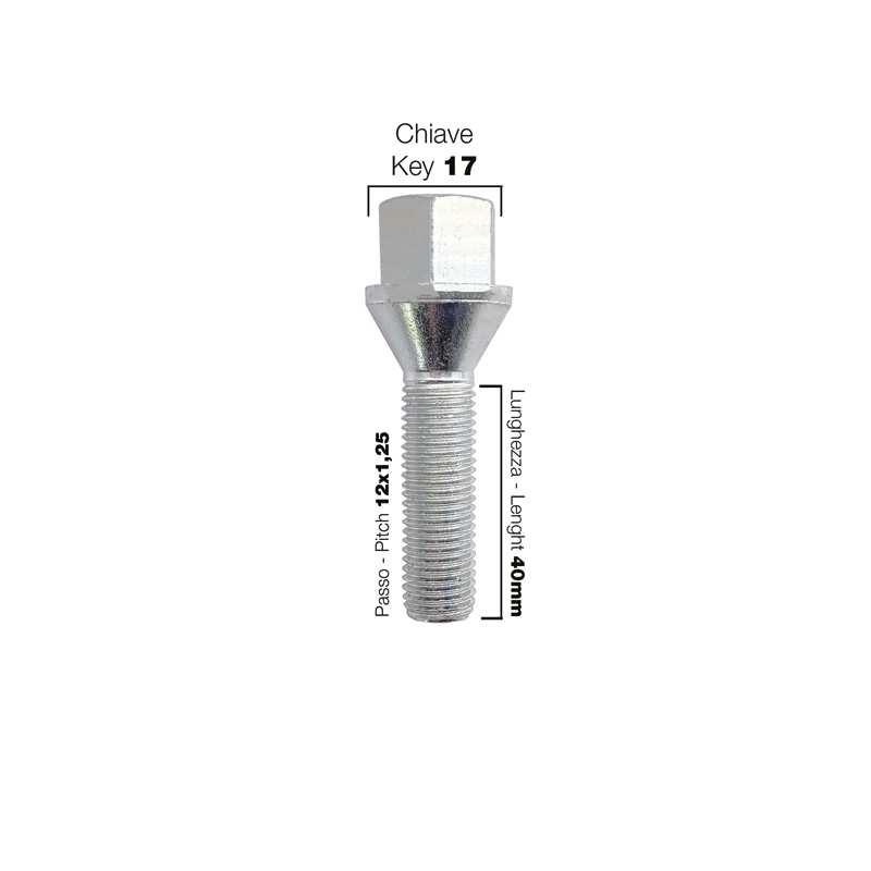 Simoni Racing Kit d'Élargisseurs de Roue en aluminium - 2x16mm(AV) - 2x20mm(AR) (Moyeu 58,1mm) avec boulons de roue - sur mesure pour Fiat divers