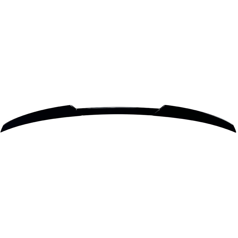 Aileron arrière inférieur sur mesure pour BMW Série-3 E91 Touring 2005-2012 (ABS Noir Luisant)