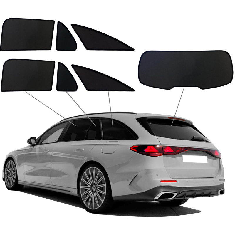 SunClip Protection visuelle & solaire sur mesure pour Mercedes Classe-E W214 Kombi 2023-