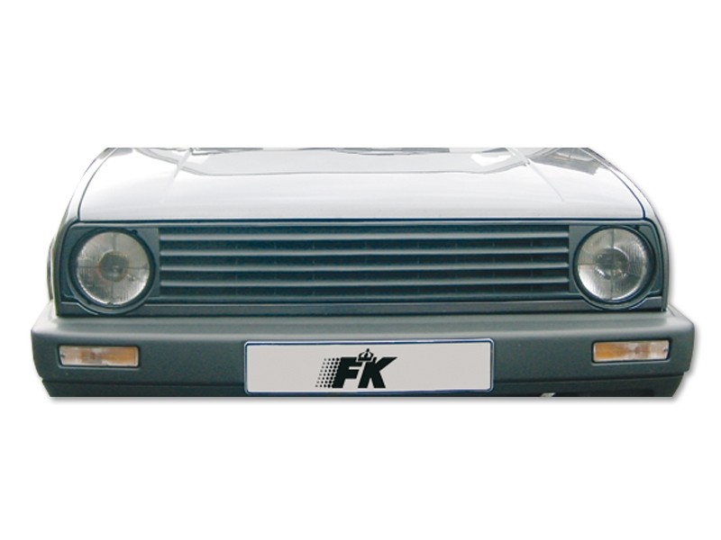 Grill zonder Embleem VW Golf II zwart