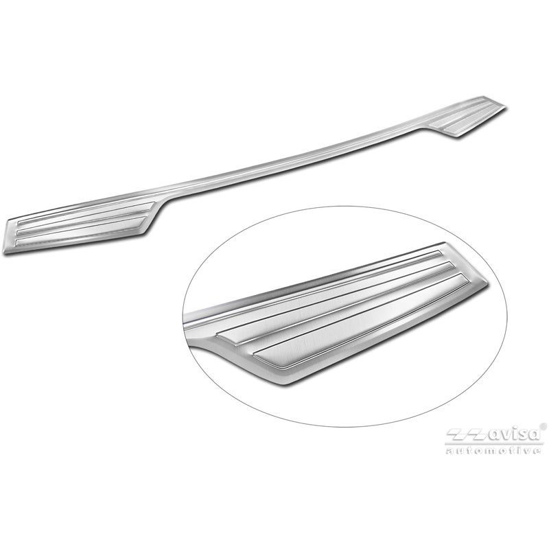 Avisa Protection de Seuil de Coffre Acier Inox sur mesure pour Opel Frontera (EV) 2024- - Argent