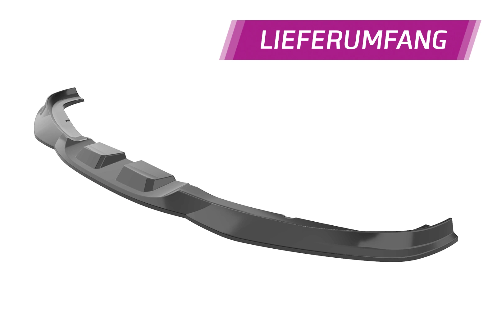 Voorspoiler passend voor BMW 3er (E90/E91) Limousine en Touring Glans Zwart – CSR Automotive