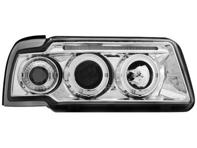 Audi 80 Phares avec Angel Eyes rings