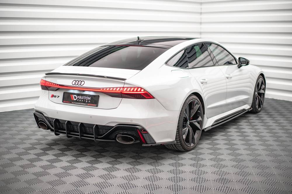Zijdiffuser V.1 Audi RS6 / RS7 C8 Maxton Glanzend Zwart