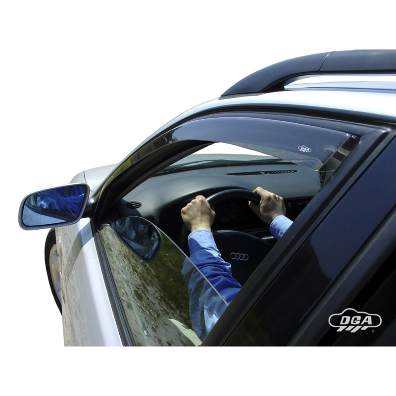 DGA Déflecteurs d'Air sur mesure pour Audi A4 8E (B6/B7) Sédan/Avant 2001-2008 (2-pièces)