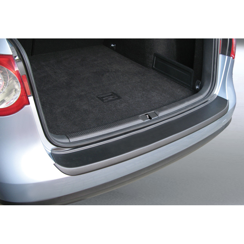 Protection de seuil arrière (ABS) sur mesure pour Volkswagen Passat 3C Variant 2005-2010 Noir