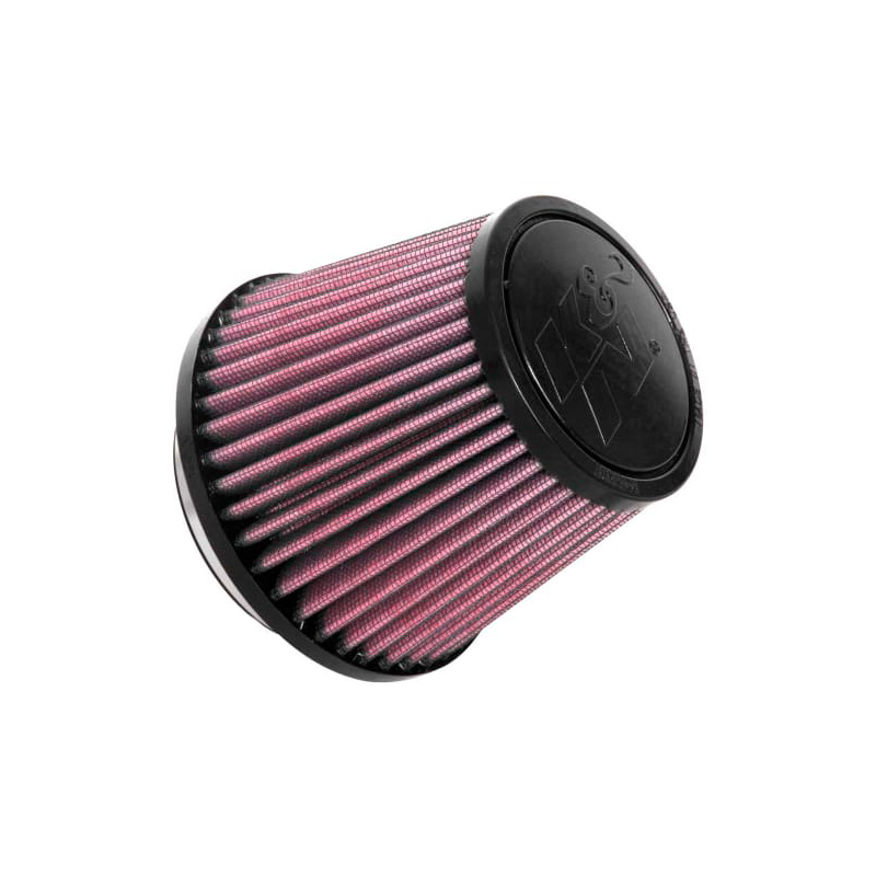 K&N Filtre à Air Universel Conique 79mm raccordement, 125mm de base, 89mm en haut, hauteur 100mm (RU-9270)