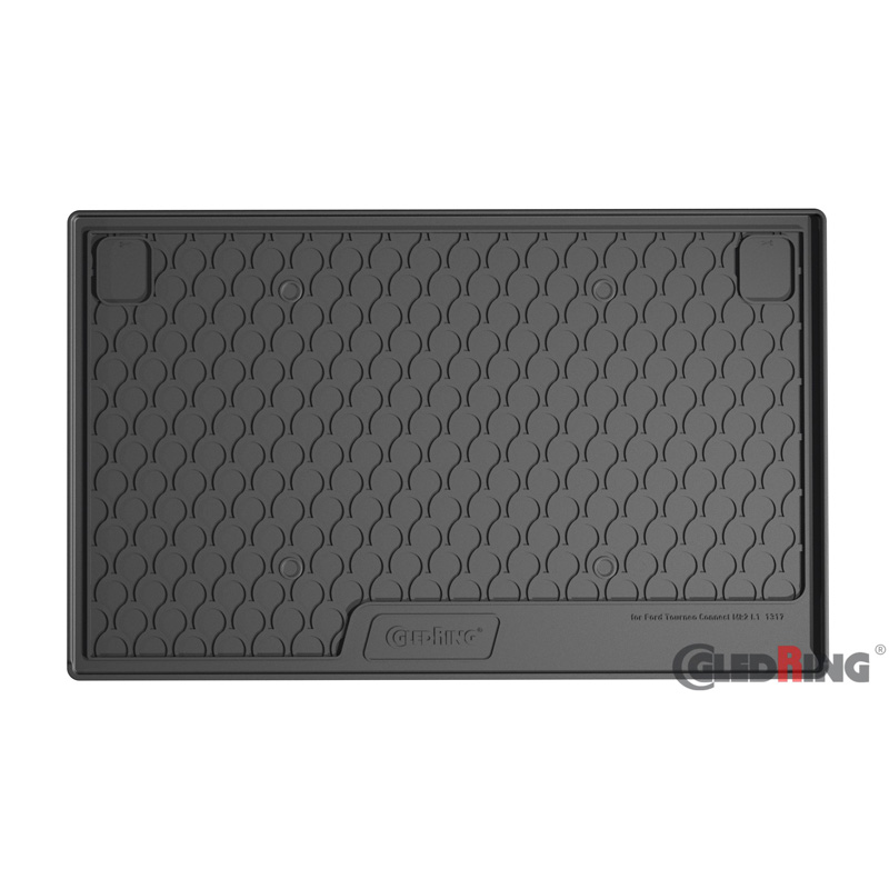 Coquille coffre-arrière Rubbasol (caoutchouc) sur mesure pour Ford Tourneo Connect L1 2014-2022 (Version personnes)