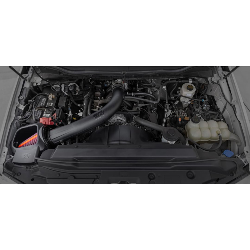 K&N NextGen d'admission d'air froid  sur mesure pour Ford F250/F350 Super Duty 6.2L V8 2020-2022 (50-2593)