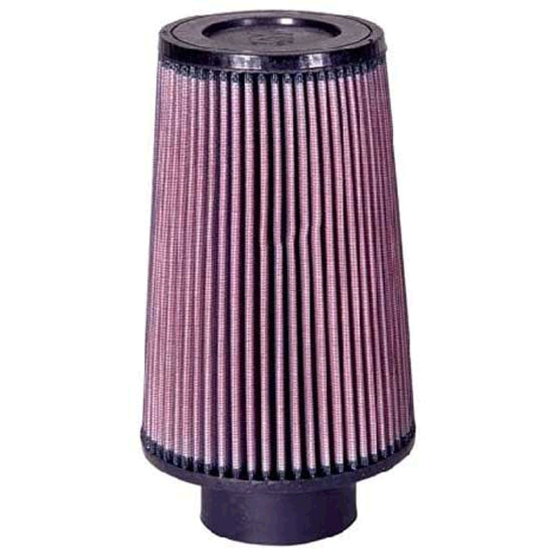 K&N Filtre à Air Universel Conique 83mm raccordement, 140mm de base, 119mm en haut, 203mm hauteur (RU-5122)