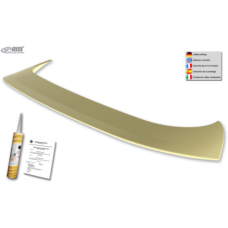 RDX Racedesign Becquet de toit sur mesure pour Volkswagen Passat CJ5 (B9) 2023- (PU)