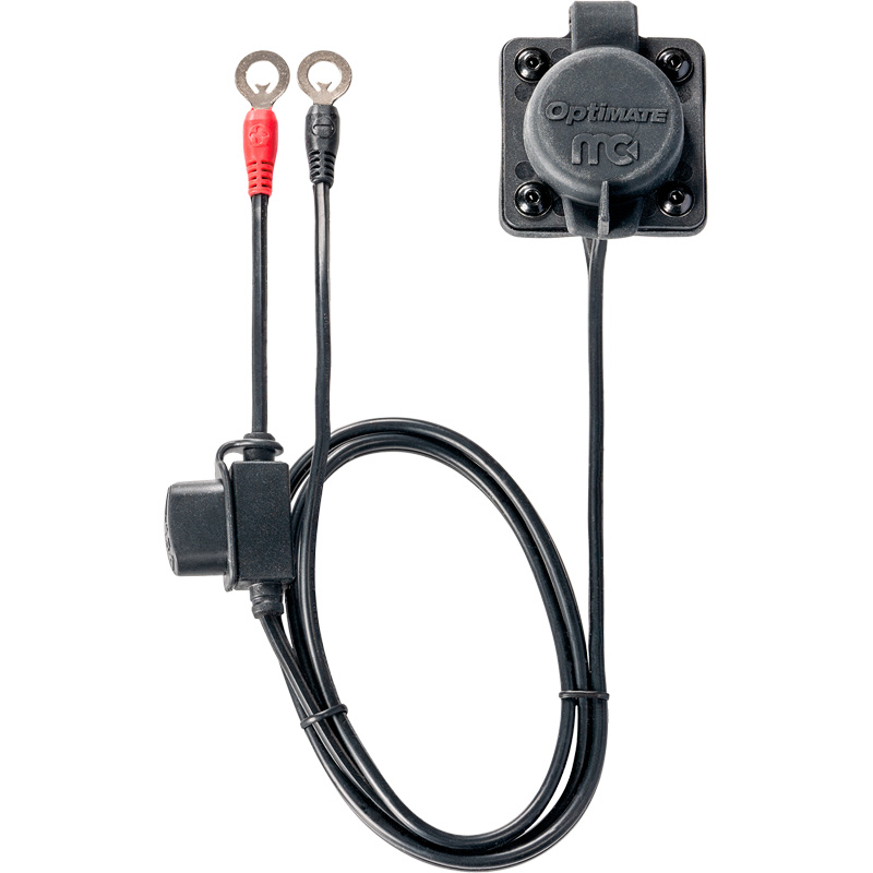 OptiMate PORT O-97P12 - MagCode Clip pour montage sur panneau - Connexion magnétique pour chargeur de batterie - 12 V