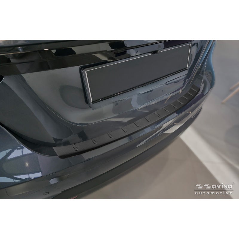 Avisa Protection de Seuil de Coffre Acier Inox sur mesure pour Leapmotor T03 2024- - Noir Mat