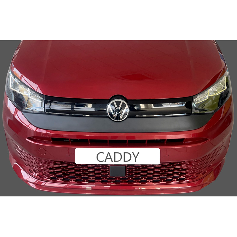 RGM Cache pare-chocs/grille avant sur mesure pour Volkswagen Caddy V 2020- Noir