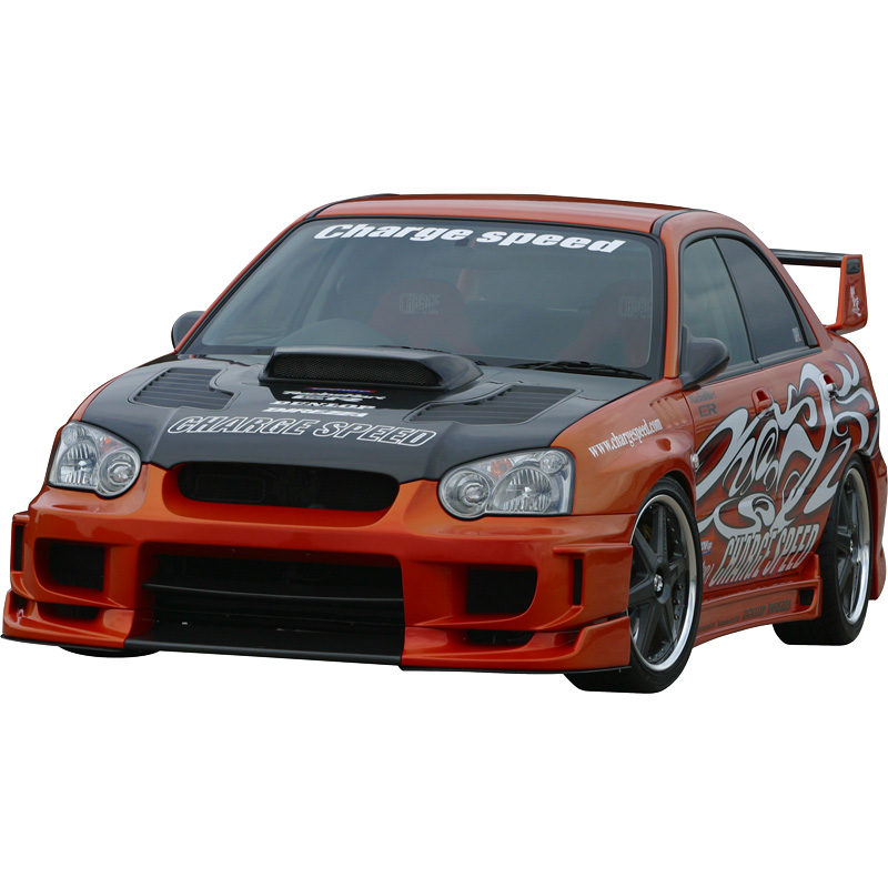 Chargespeed Jupes latérales sur mesure pour Subaru Impreza GD# Type2