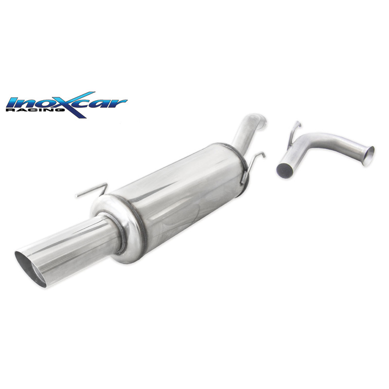 100% Inox Échappement Sport sur mesure pour Renault Clio I 1.4 80cv -1998 1x90mm Rally