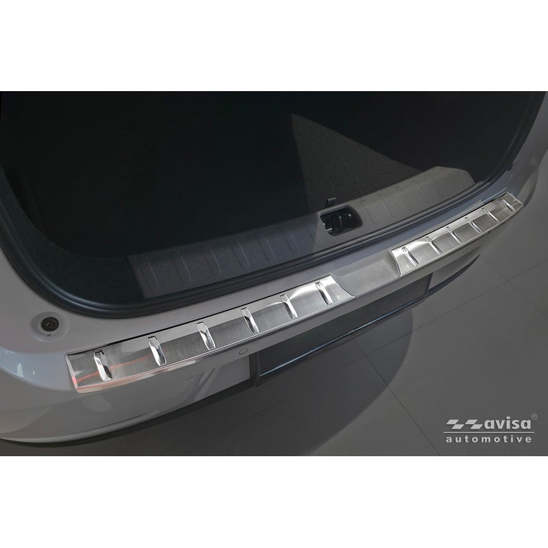 Avisa Protection de Seuil de Coffre Acier Inox sur mesure pour Leapmotor C10 2024- - Argent - 2-pièces
